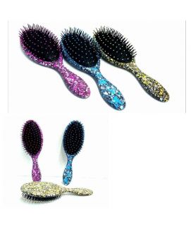 Pack Of 12 3D Fancy Hair Brush