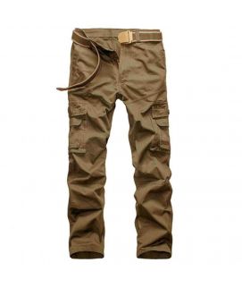 Men's Cargo Camel Brown Pants