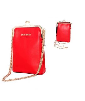 Min Min Red Ladies Mini Handbag