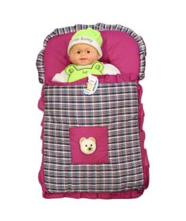 Baby Carry Nest Teddy Bear Purple