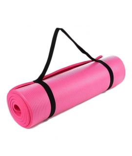 Yoga Mat Non Slip Exercise Fitness 10mm Pink