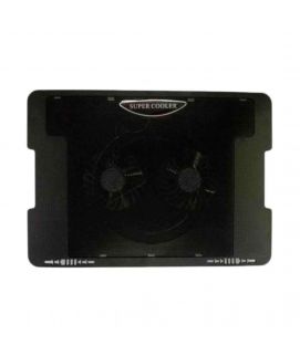 Ergo S300 2 Fan USB Laptop Cooling Pad Black