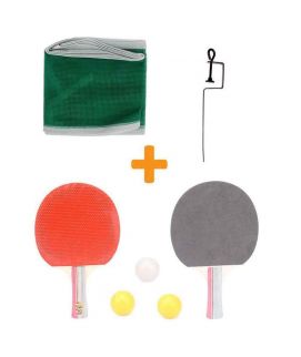 Sportica Table Tennis Racket With Net and Ball