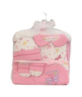 Rose Pink Baby Clothes Pack