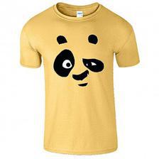 Yellow Panda Graphics Half Sleeves T shirt