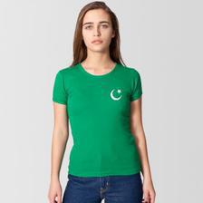Green Pakistan T shirt For Her