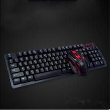 Wireless keyboard and mouse set 2.5GHz for gaming and office use