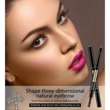 MISS ROSE New Waterproof Eye Brow Eyeliner Eyebrow Pen Pencil with Brush Makeup Cosmetics Tools