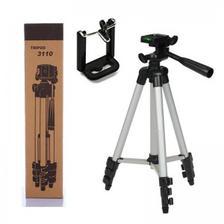 3110 Tripod Stand for Mobile and Camera for Making Videos - 1 Tripod in Box