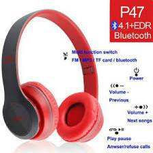 P47 Wireless Bluetooth Foldable Headset with Microphone