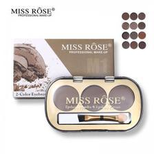 Miss Rose Eyebrow Enhancer Kit Makeup Palette Eyebrow Wax + Powder Makeup Palette 