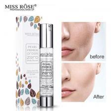 Miss Rose Foundation Primer Pearl Prime Zero Pore Clear Gel Smooth Silky Oil free 30ML