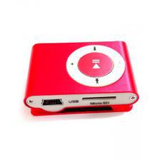 Mini MP3 Player - Metal - Red