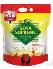 Soya Supreme Cooking Oil Pouch Press and Pour 3L 