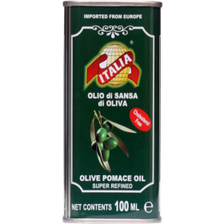 Italia Olive Oil Pomace 100ml Tin