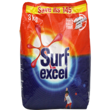 Surf Excel 3kg Detergent Powder
