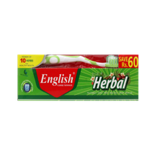 English ToothPaste Herbal 140g Value