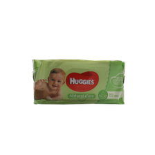 Huggies Baby Wipes 56s Natural Care