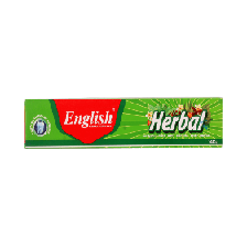 English ToothPaste Herbal 140g Saver