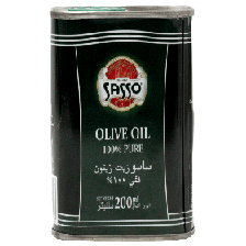 Sasso Olive Oil 200ml Tin