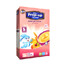 Searle Prep Up Baby Cereal Wheat Milk Fruit 175gm Box