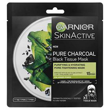 Garnier Skin Active Charcoal Tissue Mask Black Algae 28g