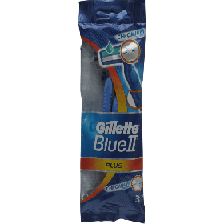 Gillette Blue2 Plus Razor 3's
