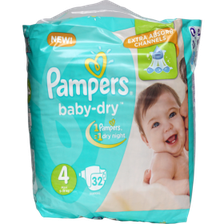 Pampers Diapers 32's Maxi (4044)