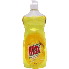 Max Dish Wash Liquid 475ml Lemon Bottle