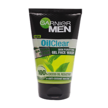 Garnier Men Gel Facewash 100g Oil Clear Matcha D-Tox