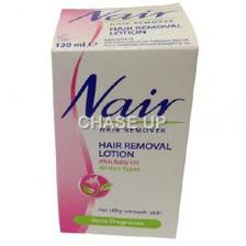 Nair Rose For Silky Smooth Hair Removing Lotion Jar 120ml (K)