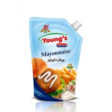 Youngs French Mayonnaise Pouch 500ml