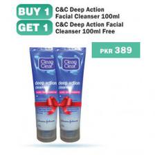 Clean & Clear Deep Action Face Cleanser 100gm
