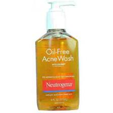 Neutrogena Oil Free Acne Face Wash (Yellow) 177ml
