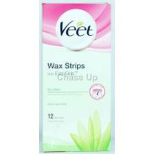 Veet Dry Skin Body Wax Strips 12pcs (C)