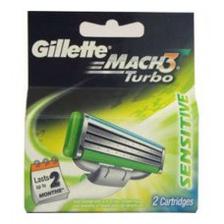Gillette Mach 3 Turbo Cartridges 2pcs