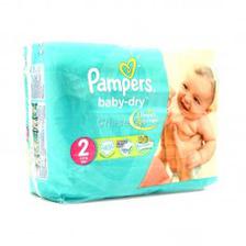 Pampers Baby Diapers 1/2 Mini 40pcs