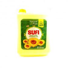 Sufi Sunflower Cooking Oil Can 10ltr