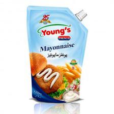 Youngs French Mayonnaise Pouch 1ltr
