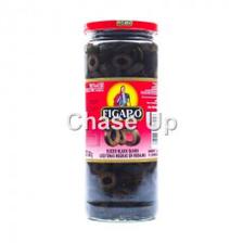 Figaro Sliced Black Olives 130gm