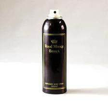 Royal Mirrage Brown Deodrant Body Spray For Everyone - 200ml - Brown