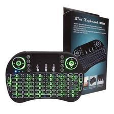 Mini Wireless Keyboard with Touchpad & QWERTY Keyboard, Portable Wireless Keyboard - Black 3910