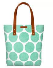 Mint Polka Dots Classic Tote Bag