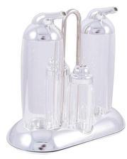 Pack of 4 Acrylic Jam Jar Oil and Vinegar Jar With Salt and Pepper Shakers K-089