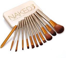 Urban Decay Naked 3 Makeup Brush Kit Large -Set of 12 Pc
