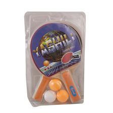 Pack of 2 Table Tennis Rackets With 3 Balls