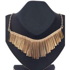 Shopping Mania Gold Sling Necklace