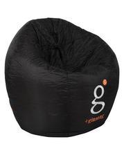 Ginseng Chair Bean Bag - Black