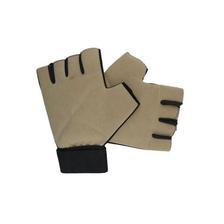 Neoprene Gym Training Gloves - Brown