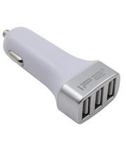 IP2 Car Charger IP203 - Triple Port - Silver